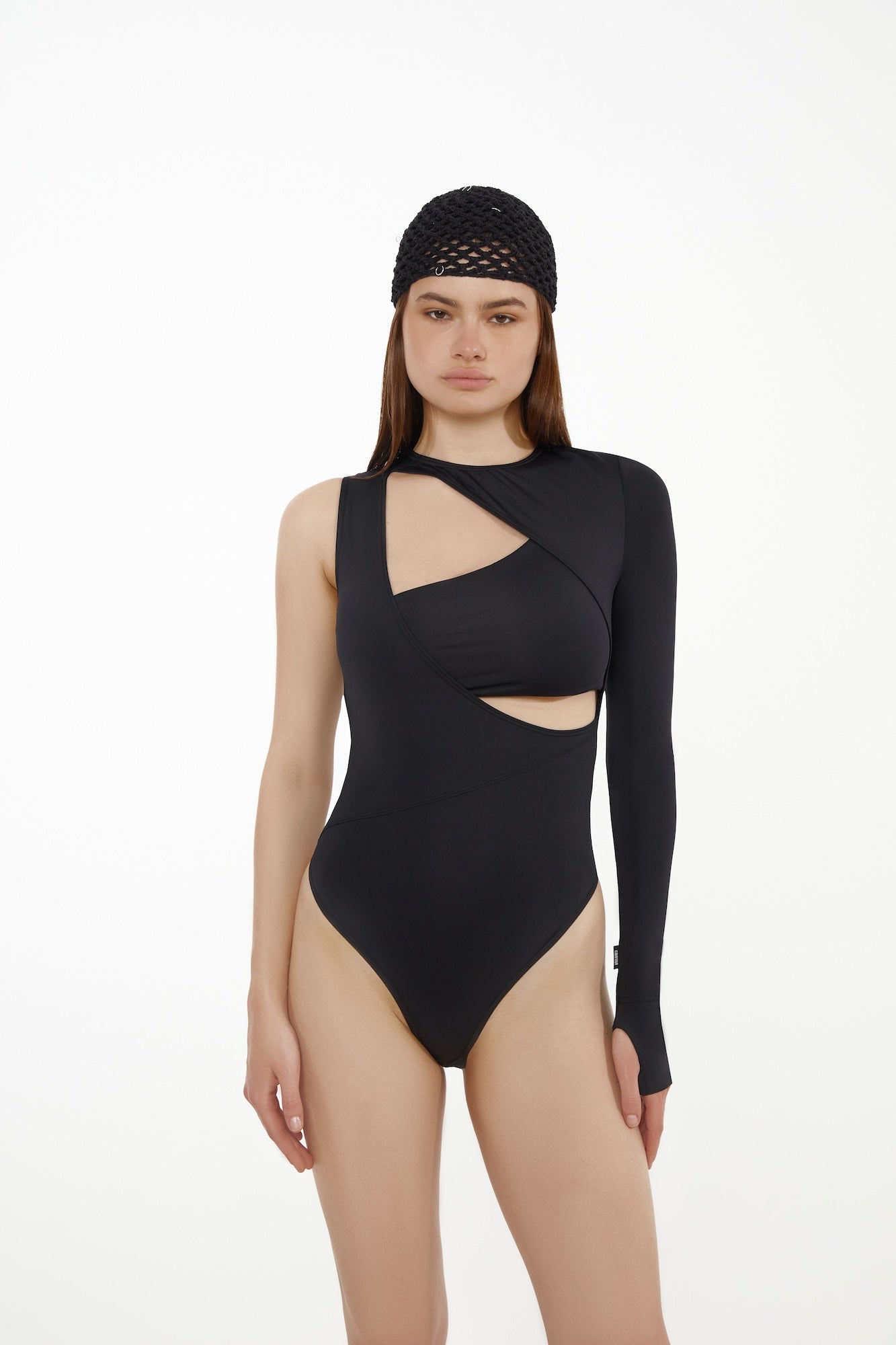 Body con recortes decorativos