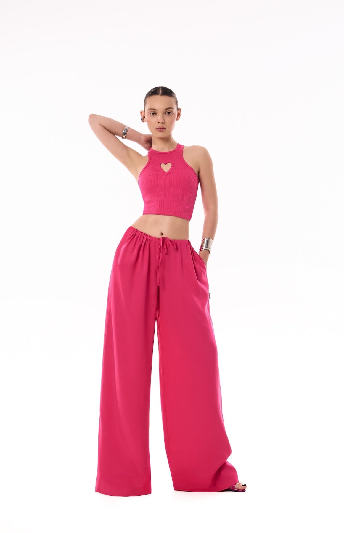 Top con diseño de corazón